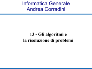 Informatica Generale Andrea Corradini