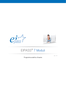 EIPASS® 7 Moduli - Panta Rei Bellizzi