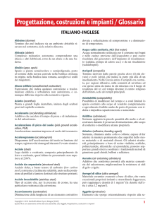 Glossario italiano-inglese - Zanichelli online per la scuola
