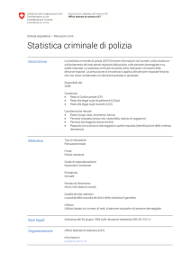 Statistica criminale di polizia