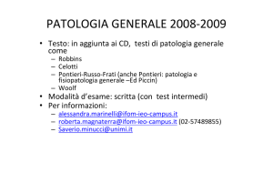 patologia generale 2008-2009