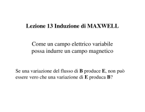 Lezione 13, induzione di Maxwell