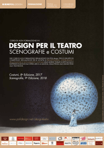 DESIGN PER IL TEATRO