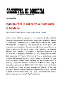 Idan Raichel in concerto al Comunale di Modena