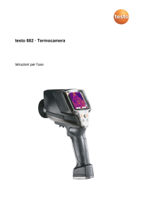 testo 882 · Termocamera