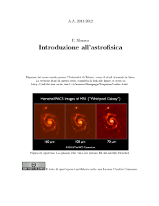 Introduzione all`astrofisica