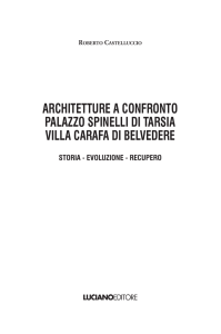 Architetture a confronto_Palazzo Tarsia e Villa