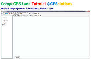 CompeGPS Land Tutorial ©GPSolutions