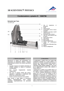 Condensatore a piastre D - U8492355 [1006798] (IT)