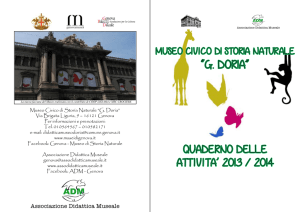 g. doria - Associazione Didattica Museale