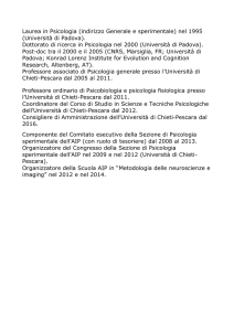Presentazione - Associazione Italiana di Psicologia