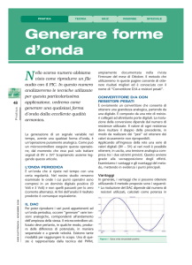 Generare forme d`onda