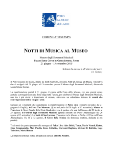 cs notti di musica al museo 2015