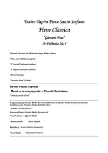 Programma venerdì 19-2-2016 - Comune di Pieve Santo Stefano