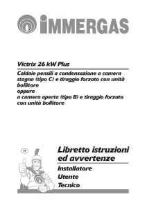 Libretto istruzioni ed avvertenze