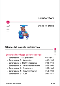 Storia Degli Elaboratori