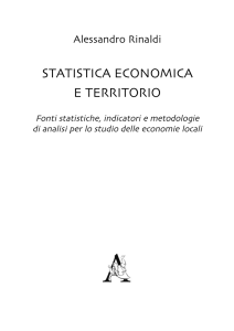 statistica economica e territorio