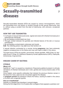 Sexually-transmitted diseases