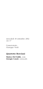 Quartetto Borciani