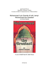 Muhammad il più Grande di tutti i tempi PDF