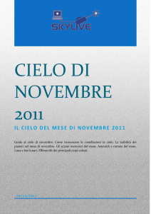 cielo di novembre 2011