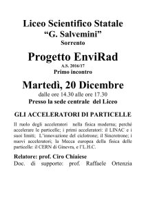 Progetto EnviRad - liceo scientifico gaetano salvemini