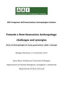 Towards a Next-Generation Anthropology: challenges and synergies