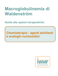 Chemioterapia - agenti alchilanti e analoghi nucleosidici