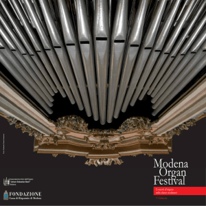 Associazione Amici dell`Organo "Johann Sebastian Bach" Modena