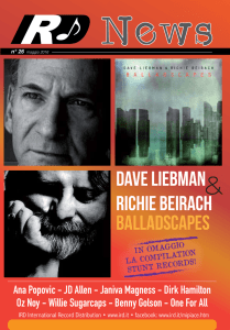 DAVE LIEBMAN Richie Beirach Balladscapes