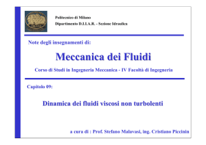 Meccanica dei Fluidi