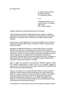 Lettera del Comitato Direttori al MInistro Gelmini