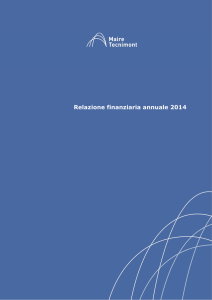 Relazione finanziaria annuale di Gruppo 2014