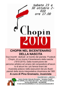 Chopin ottobre 2010 - Centro Annalena Tonelli