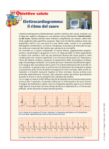 Elettrocardiogramma: il ritmo del cuore