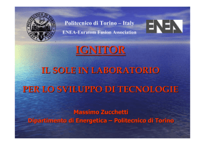 ignitor - Politecnico di Torino