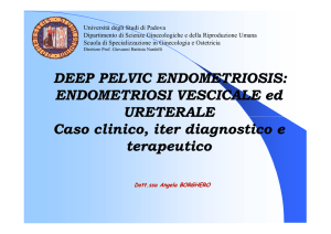 Endometriosi urinaria 2013