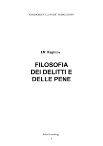 IM Ragimov FILOSOFIA DEI DELITTI E DELLE PENE