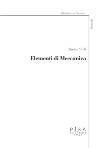 Elementi di Meccanica