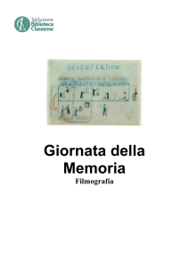 Giornata della memoria filmografia