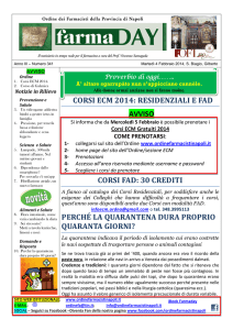 FarmaDay - n.341 - Ordine dei Farmacisti di Napoli