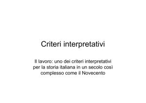 Criteri interpretativi
