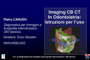 Imaging CB CT In Odontoiatria: istruzioni per l`uso