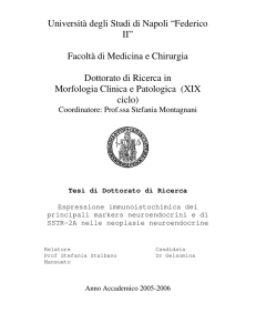 Università degli Studi di Napoli “Federico II” Facoltà di Medicina e