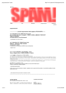 programmazioni | spam