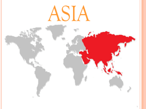 Presentazione Asia