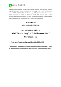 “Mini Futures Long” e “Mini Futures Short