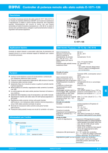 Controller di potenza remoto allo stato solido E-1071-128