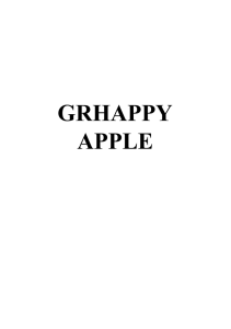 GRHAPPY APPLE