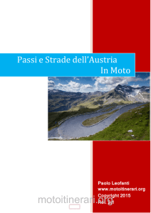 Passi Austria - Motoitinerari